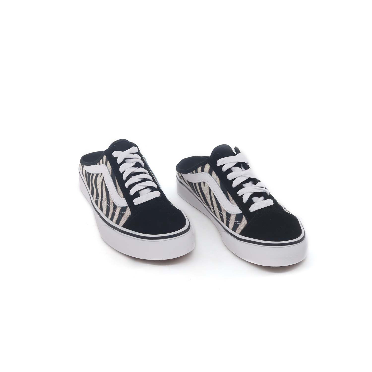 Vans Style 36 Mule Zebrata